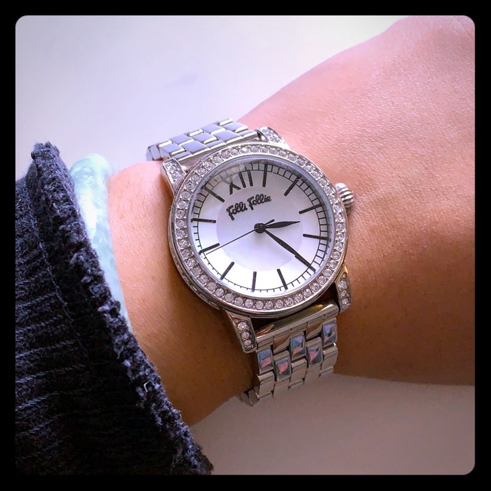 FOLLIE FOLLIE silver stainless steel womens watch